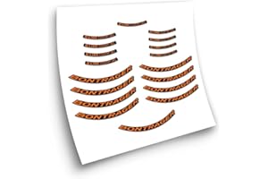 STAR SAM Stickers compatible with Bontrager LineComp30 MTB 29' bike rim