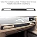 Walmeck PureCarbon FiberCarbon Fiber Glove Box & Water Cup Holder Cover for BMW 3 Series E90 E92 E93 2005-2012