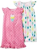 Carter's Girls' 2 Pack Nightgowns