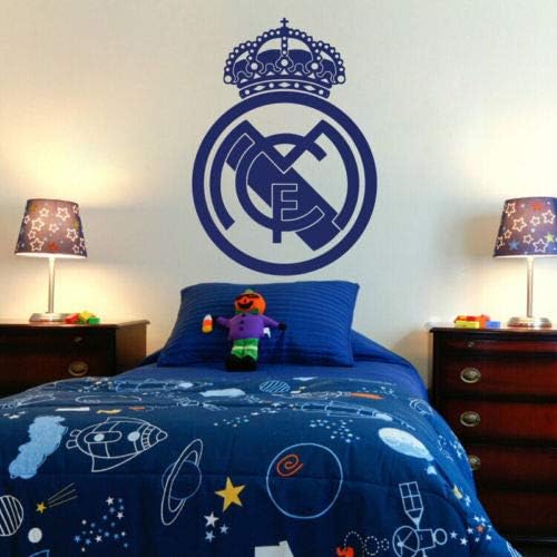 Utopiashi Pelota de Futbol Football Club Real Madrid Logo Vinyl ...