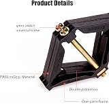 10x Switch Socket Cassette Repairer Support Rod for Type 86 Wall Mount Bottom view 3