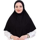 Prien Ready Hijab For Women, One Piece Muslim Instant Turban, Easy To Wear Long Head Scarf, Turkish Islamic Clothes For Abaya