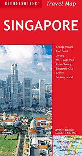 Singapore Travel Map (Globetrotter Travel Map) Singapore Travel Map (Globetrotter Travel Map)