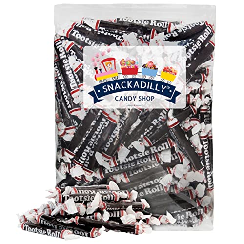 Tootsie Roll Original Chocolate Taffy Candy 4.5 Lbs. (72 oz.) Bulk