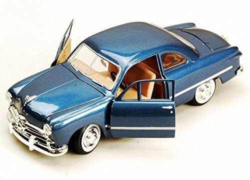 1949 Ford Coupe, Metallic Blue - Showcasts 73213 - 1/24 Scale Diecast Model Car (Brand New, but NO BOX)