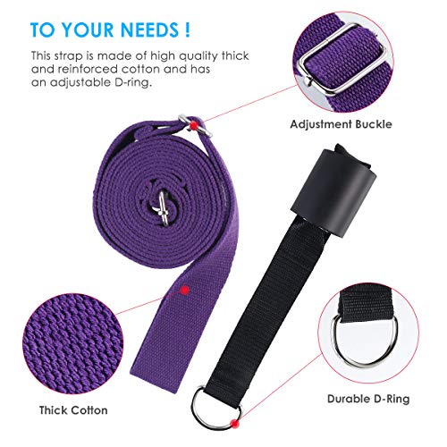 DERCLIVE-Leg-Stretch-Band-Flexible-Adjustable-Stretch-Strap-with-Door-Anchor-for-Ballet-Yoga-Dance-or-Sport-Leg-Stretch