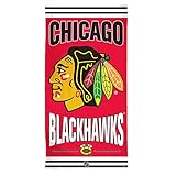 NHL Chicago Blackhawks Fiber Beach Towel, 30 x 60