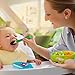 Baby Spoons - Gum-Friendly Soft-Tip Silicone Infant Safety Spoons with Suction - First Stage Feeding Training Utensils Gifts Sets For Babies and Toddlers - 100% FDA Approved BPA Free- 2 Count (green)
