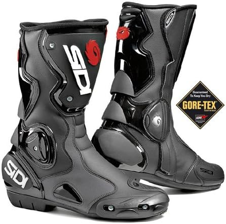 SIDI MOTORCYCLE B2 GORETEX WATERPROOF GORE TEX LINING BLACK SIZE 46 BOOTS