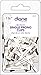 Diane Single Prong Hair Styling Clips for Pin Curls, Securing Rollers, Holding Hair in Place, Rust-Proof, 1.75 Inches, 80 Count Pack