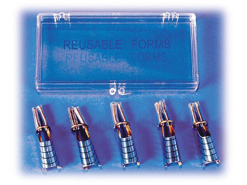Metal Reusable Non-Stick Nail Forms (Box of 5pcs)