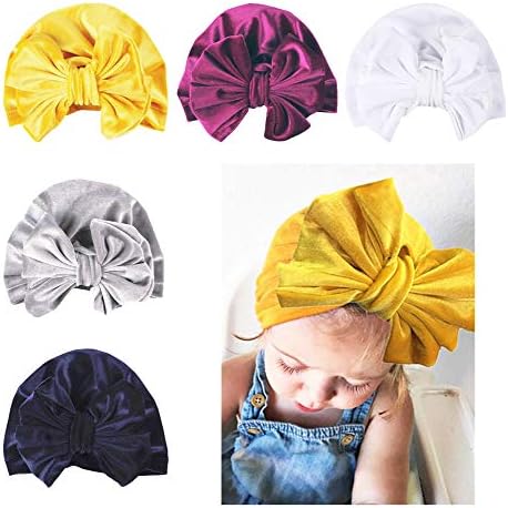 LHTHZHY Baby Hat Girl Newborn Beanie Cute Soft Cotton for Infant Girl Turban Cap