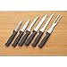 Kitchen Knife Set, 16pc Kitchen Knife Set by Stainless Steel with In-drawer Storage Tray