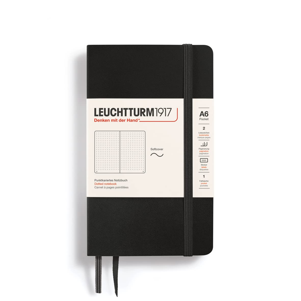 LEUCHTTURM1917 - Notebook Softcover Pocket A6-123
