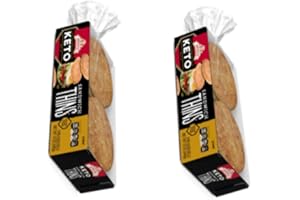 Generic Arnold Keto Sandwich Thins- Thin on Carbs, Thick on Taste: Indulge in Healthier Bread Without Sacrificing Flavor (2 Pack - 12 Slides in Total)
