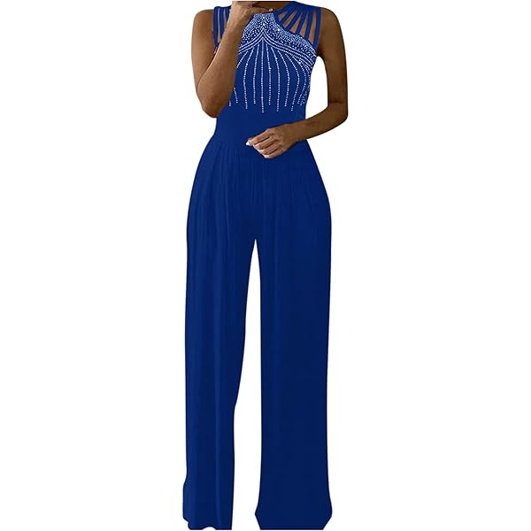 Amazon.com: WABEOR Dressy Romper for Women Long Pants Casual