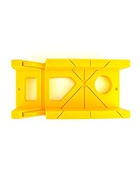 QWORK 12-Inch High Impact Plastic Miter Box with
