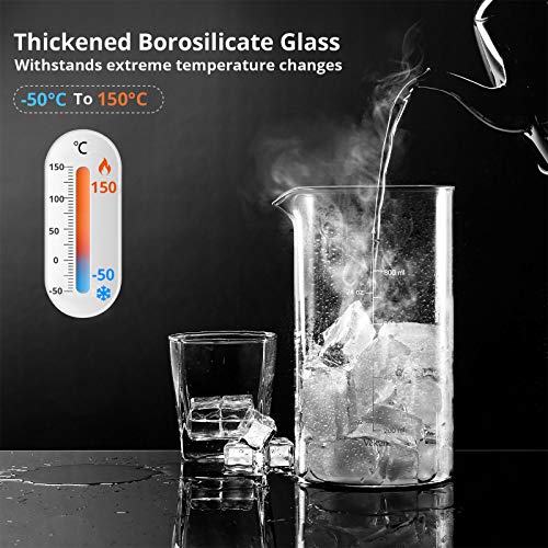 Veken French Press Coffee Tea Maker (34 oz), 304 Stainless Steel Coffee