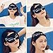 Cute Animal Sleep Eye Mask, Aimell Sexy Fox Cat Double-side Smooth Real Silk Eye Shade with Adjustable Strap (Black)