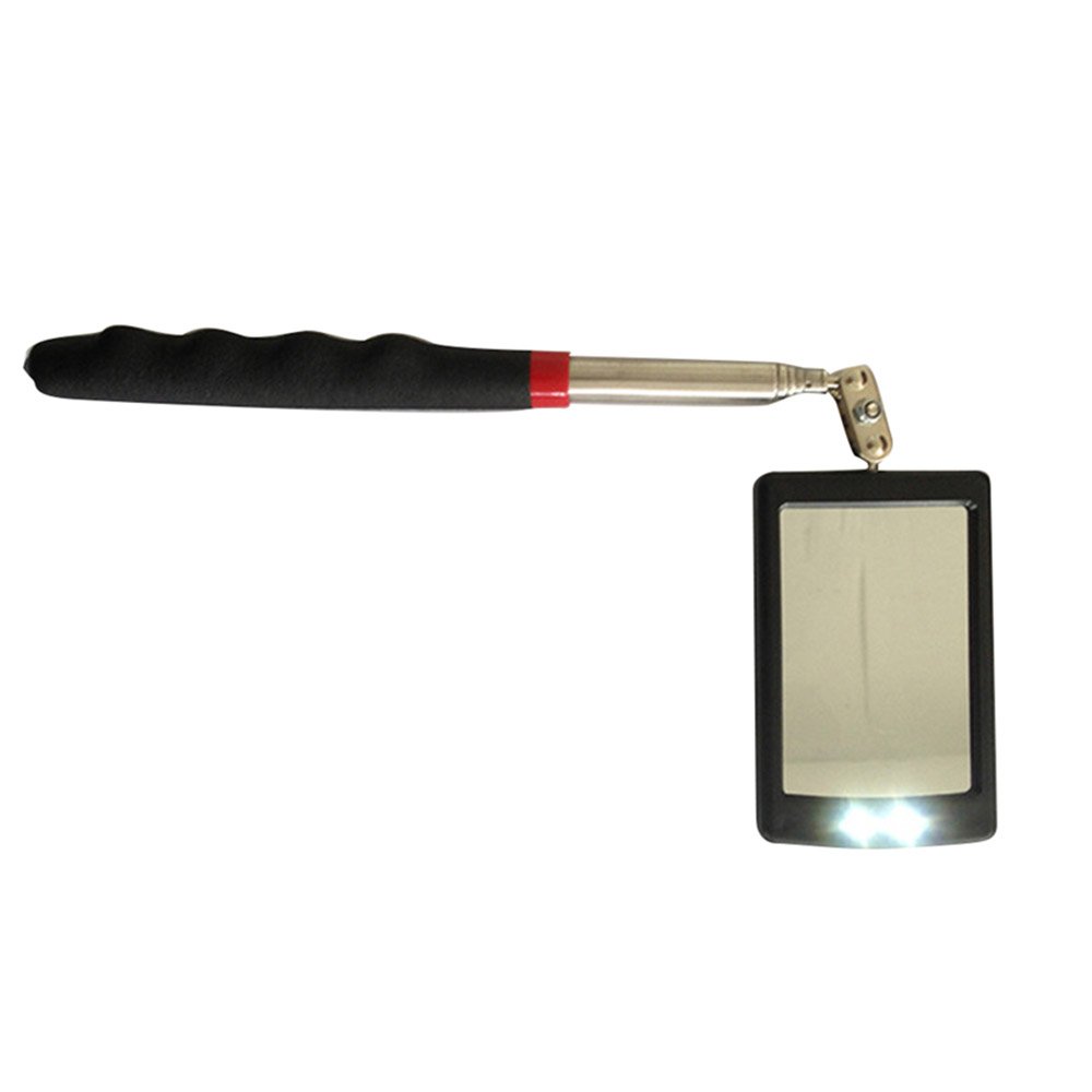 HARDK Telescoping LED Lighted Flexible Inspection Mirror 360 Swivel for Extra 650434340717 eBay
