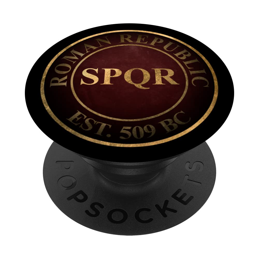 Roman Republic Founding of Rome SPQR Symbol PopSockets Swappable PopGrip