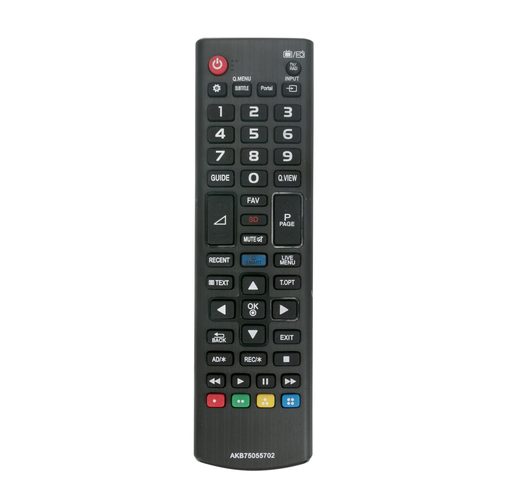 AULCMEET AKB75055702 sub AKB73975729 AKB74475449 Replaced Remote fit for LG 86uh95 series 19MN43D 22MT47DC-PZ 22MT55D-PR 22LY340C 49LH604V 49UH661V 55UH605V 55UH650V 40uh63 43uh66 43uh65 43uh67