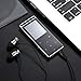 MP3 Player, MP3 Player with Bluetooth, Hi-Fi Lossless Sound Music Player with FM Radio, Pedometer,Voice Recorder, Expandable up to 128GB TF Card, with Armband and Earphone, Metal Shell,77g