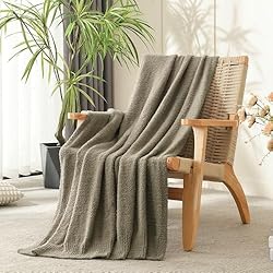 Knit Throw Blanket Super Soft Warm Blanket for