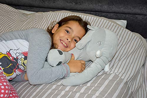Adorable Stuffed Elephant Toy - Cute Soft Plush Cuddly Fabric - Great Gift Idea for Kids & Adults