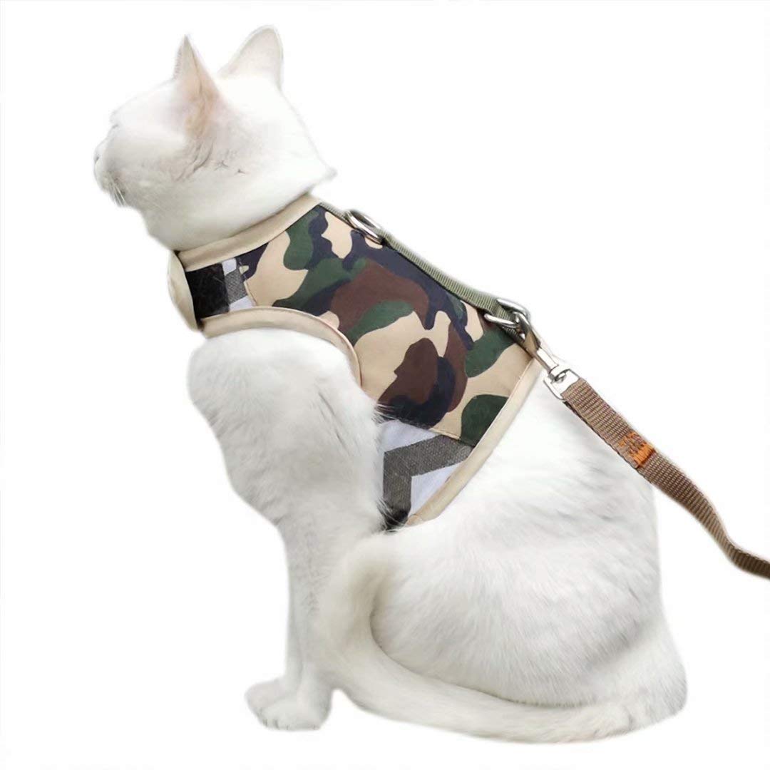 Harnesses Leashes Escape Proof Cat Walking Jacket Harness Leash Puppy Dog Clothes Adjustable Vest Pet Supplies