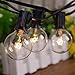 Outdoor String Lights 25 Feet Indoor Globe String Lights for Bedroom Party Patio Lights with 25 Bulbs by Noza Tec
