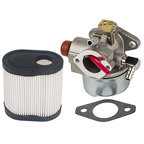 HIFROM Replace Carburetor Carb with Gasket and Air Filter 36905 for Tecumseh 640338 640274 For OVRM120 Engine Carb