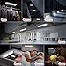 ESR7GEARS Motion Sensor Closet Lights 2-Pack, 20-LED Battery-Operated Under-Cabinet Light, with 3 Modes and Built-in Magnet, Portable Light for Closet, Kitchen, Stairs, Hallway, and Emergency