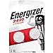 2 pack Energizer CR2430 Lithium Coin Button Cell battery primary