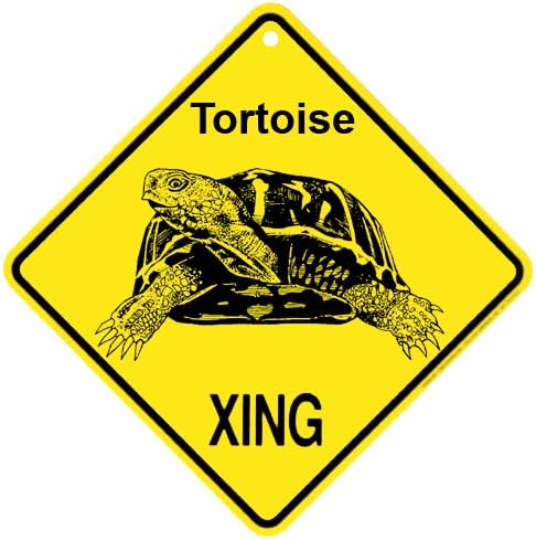 Tortoise turtle xing caution crossing Sign sea wildlife