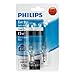 Philips 416107 Exit Sign 15-Watt T6 Candelabra Base Light Bulb, 2-Pack
