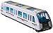 Bump & Go Electric Railway Train Toy with Shining Lights And Music - 16.5 Inches Long