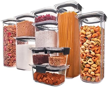 Rubbermaid Brilliance Pantry Airtight Food Storage Container Bpa