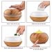 Aromatherapy Essential Oil Diffuser, EIVOTOR 300ml Portable Ultrasonic Humidifier Cool Mist Oil Diffuser with 6 Color LED Lights Changing and 3 Timer Settings for Home, Office, Yoga, Spa Wood Grain