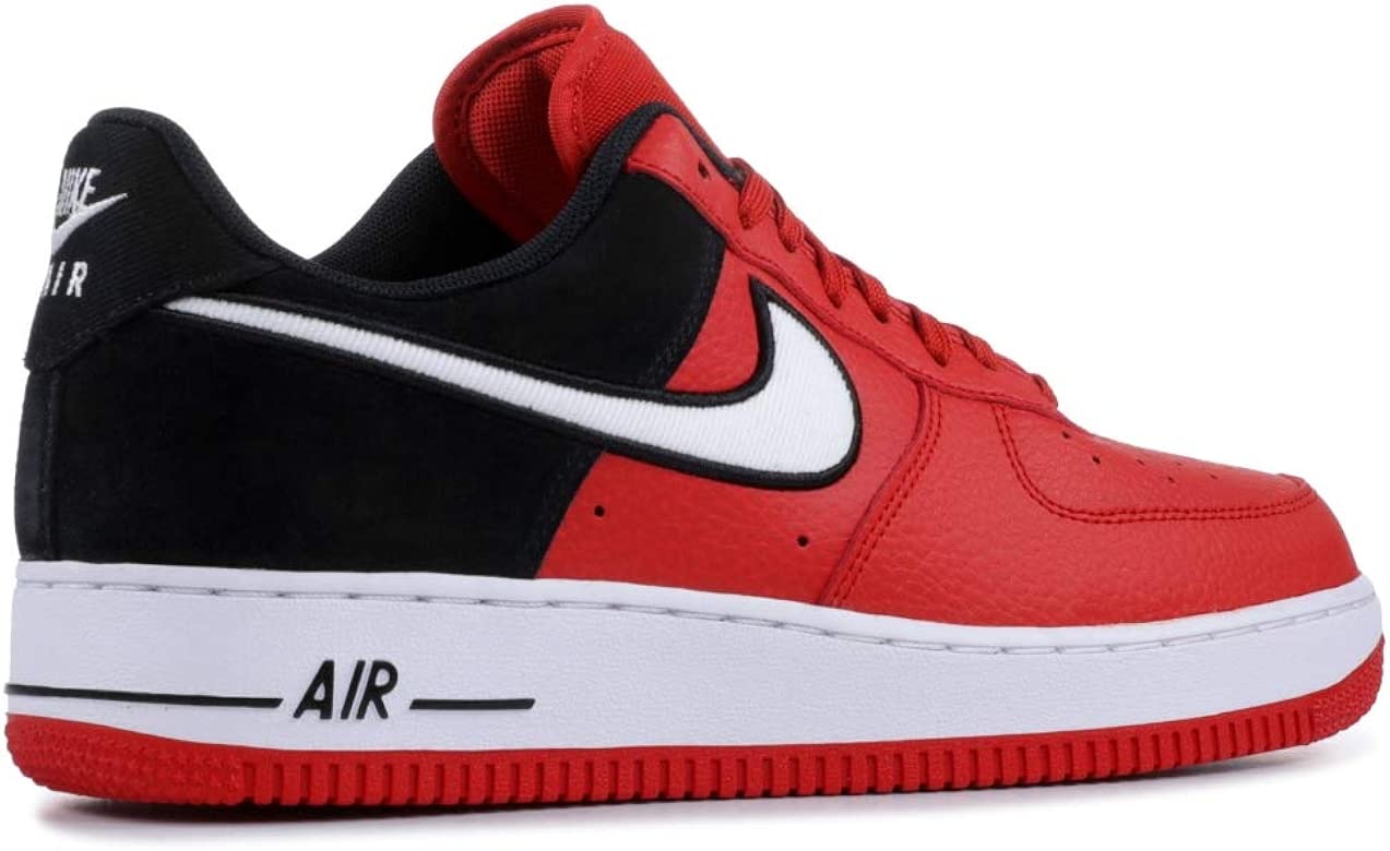 air force 1 red leather