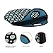 Neoprene Blue Dot Lunch Tote Bag - Insulated Waterproof Lunch Box for Women, Adults, Kids, Girls, and Teen Girls - Homwe