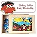 Ryan's World - Wooden Super Hero Jigsaw Puzzles (Set of 5) with Wooden Storage Box
