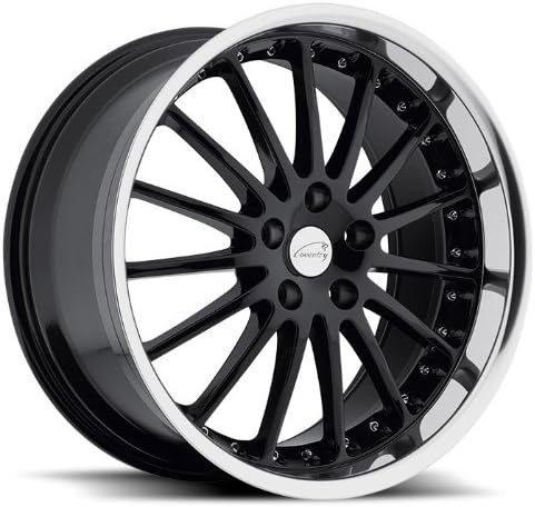 Whitley Gloss Black Wheel with Machined Lip (19x8.5"/5x108mm)