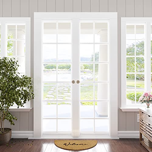 Barnyard Designs Half Moon Doormat Mat for Outdoors