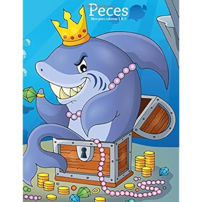 Peces libro para colorear 1 & 2 Peces libro para colorear 1 & 2