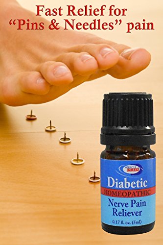 Miracle Plus Homeopathic Nerve Pain Reliever- Fast Relief & Easy to Use for Tingling and Shooting Pain in Hands and Feet.