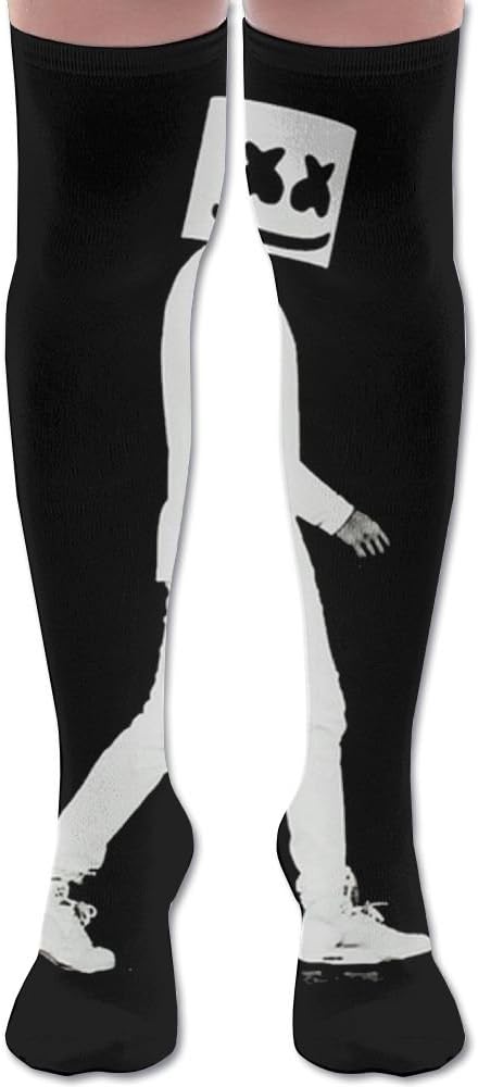 Handsome Mash Mello Custom Long Tube Stockings Outdoors Comprssion Socks For Women