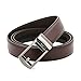 Men’s Comfort Genuine Leather Ratchet Belt, One Belt Fit Most to 46
