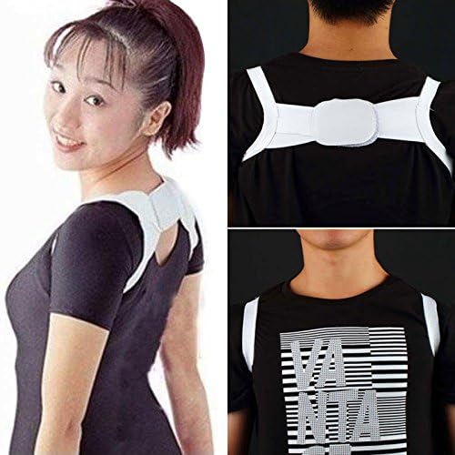 Healtheveryday®Adjustable Therapy Posture Corrector Beauty Body Back Support Shoulder Brace Band Belt Correction Beauty (XL)