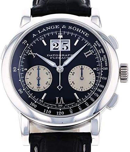 Amazon ランゲ ゾーネ A Lange Sohne ダトグラフ 403 035 ブラック シルバー文字盤 未使用 腕時計 メンズ W 並行輸入品 メンズ腕時計 腕時計 通販